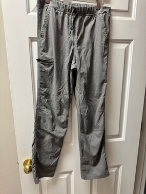 REI Kids Boys Gray Cargo Pant with Elastic Waist